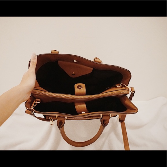 Forever 21 Burnt Orange Leather Bag - Picture 4 of 8